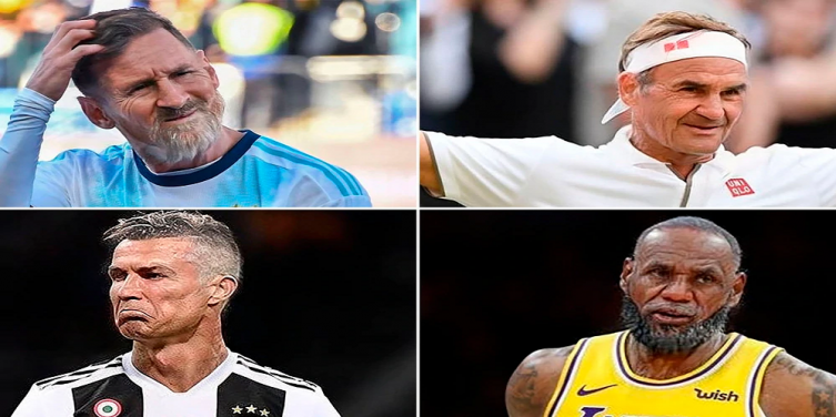 El desafío de la vejez: así se verían estas 21 estrellas del deporte si fuesen ancianas