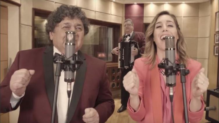 Los Palmeras y Soledad cantaron juntos 