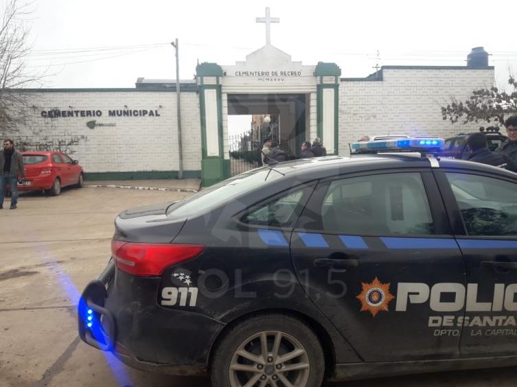 Exhumaron el cuerpo de Diego Román 