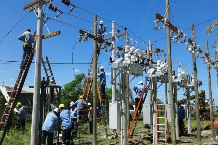 Llegan importantes obras elèctricas al Dpto. San Cristobal