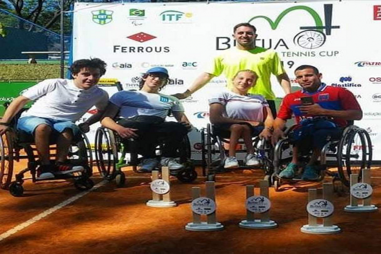 Tenis adaptado: Casco y Dhers, campeones en Brasil
