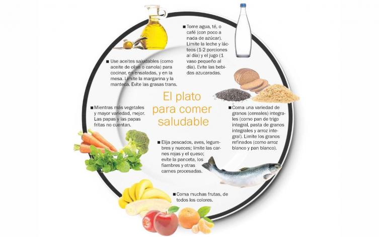 Harvard propone reemplazar la pirámide nutricional