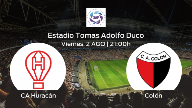 Colón buscará la recuperación ante Huracán por la 2da fecha de la Superliga: tv, horario y formaciones 