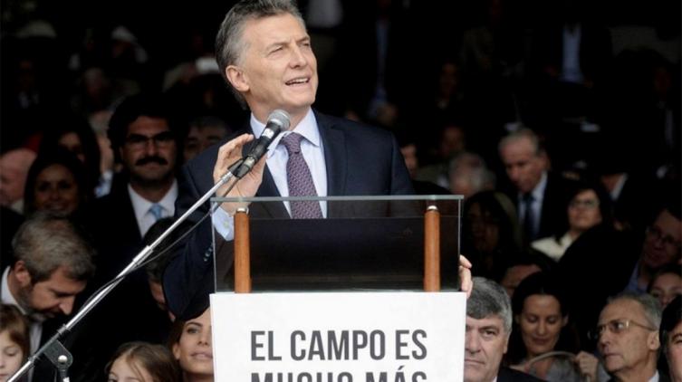 Macri inauguró La Rural: 