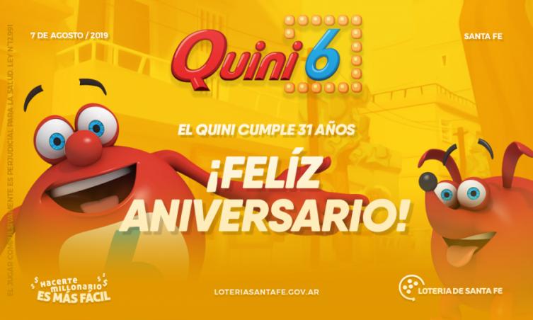 Este miércoles, el Quini 6 cumple 31 años de vida 