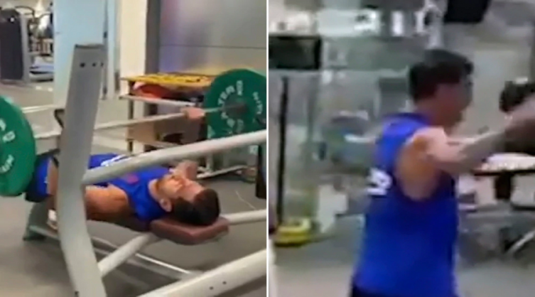 Lionel Messi comenzó su entrenamiento tras ser baja por lesión en Barcelona