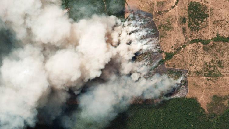 El humo de los incendios del Amazonas llegó a Santa Fe