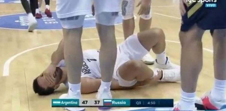 Facundo Campazzo trajo tranquilidad tras el susto: “Estoy bien; empiezo el Mundial seguro”