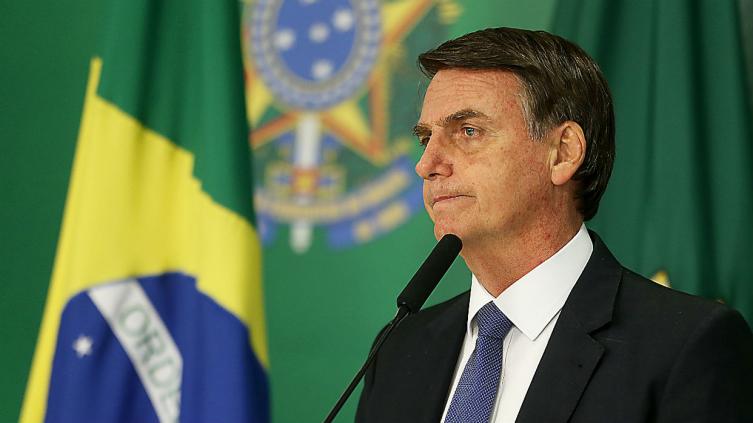 Bolsonaro hizo un comentario despectivo contra la esposa de Macron en sus redes sociales