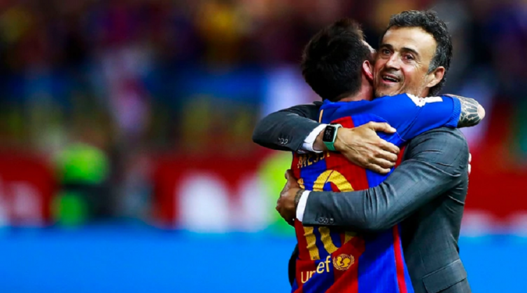 El mensaje de Messi y del mundo del deporte tras la muerte de la hija de Luis Enrique