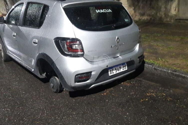 Los roba ruedas volvieron a atacar