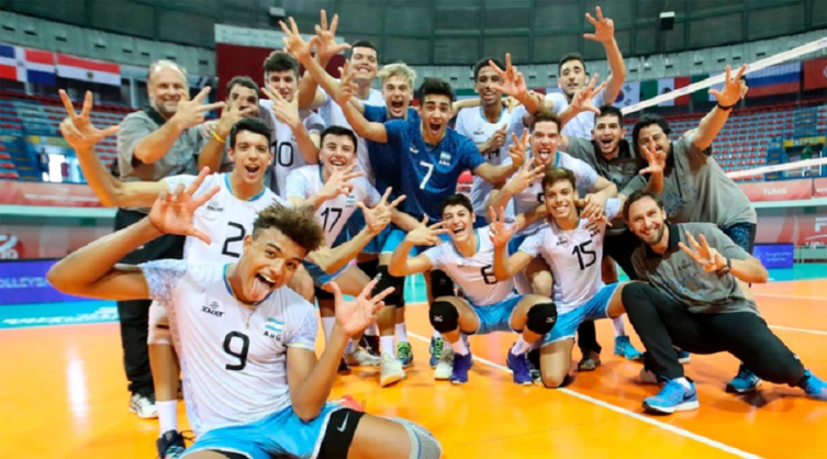 La Selección Sub 19 de vóley se quedó con la medalla de bronce en el Mundial de Túnez