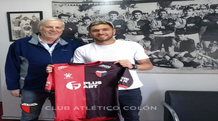 Fue presentado Jorge Ortega, la nueva incorporación de Colón 