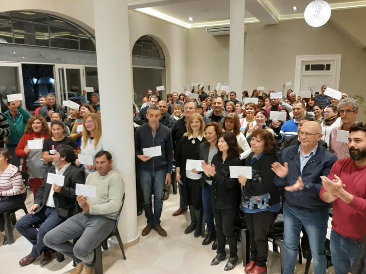 Entrega de aportes a instituciones del Dpto. San Cristóbal