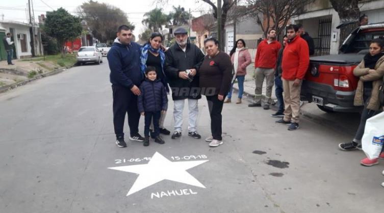 Se pintó la primera estrella blanca en la ciudad