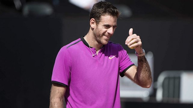 Del Potro agarró la raqueta y prepara su regreso a las canchas