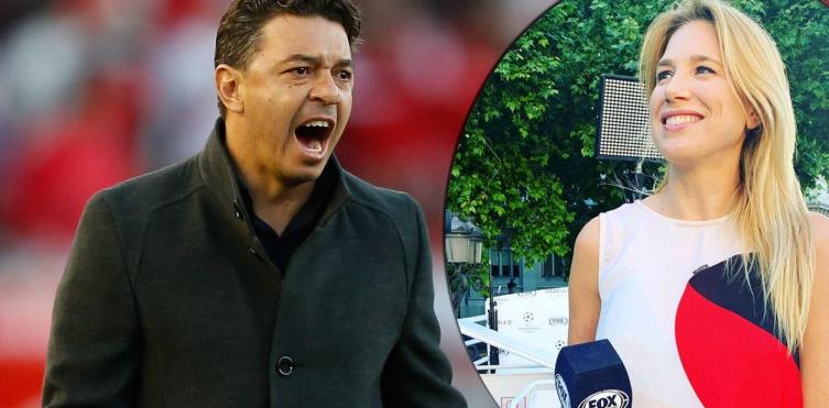 Alina Moine habló del rumor de romance y separación con Marcelo Gallardo