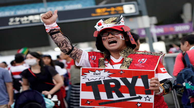Las mejores imágenes de la ceremonia inaugural del Mundial de rugby Japón 2019
