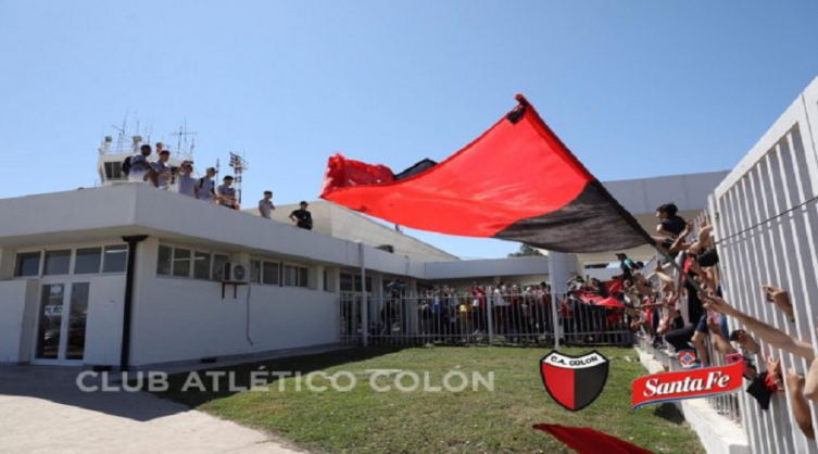 Las imagenes de la despedida al plantel de Colón