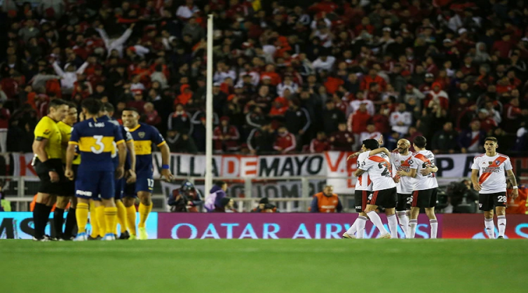 River le ganó con claridad 2 a 0 a Boca en la primera semifinal de la Copa Libertadores