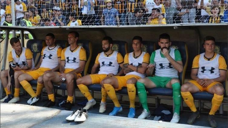 Marinelli, el juvenil de Rosario Central espera su oportunidad en el banco