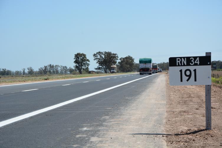 Habilitaron un tramo de la autopista en la RN 34