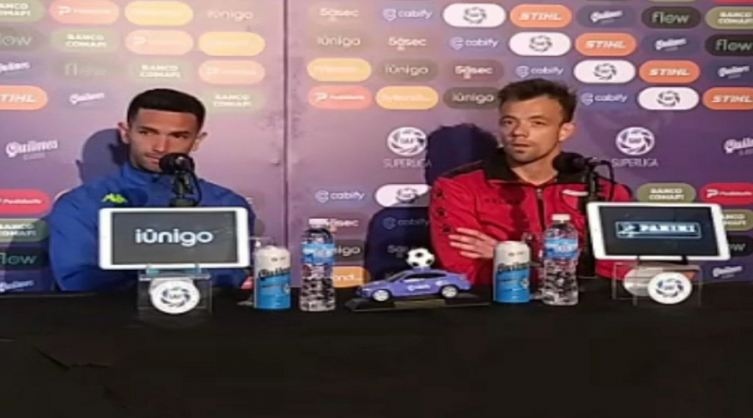 Clásico: conferencia de prensa de Carabajal y Burián