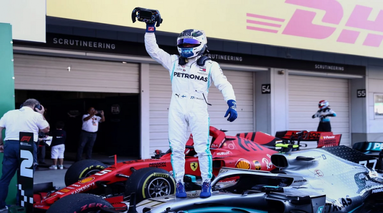 Fórmula 1: Valtteri Bottas ganó el Gran Premio de Japón y Mercedes festejó el título de constructores