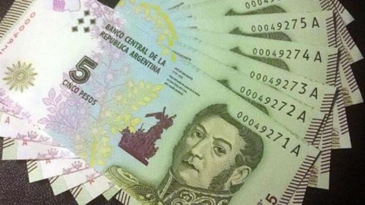 Hasta cuándo podrán usarse los billetes de 5 pesos