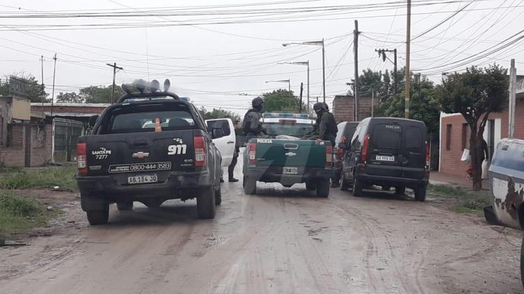 Gran operativo policial en el norte de la ciudad