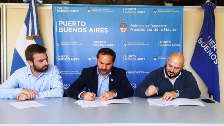 Los puertos de Santa Fe y Buenos Aires firmaron un convenio de cooperación