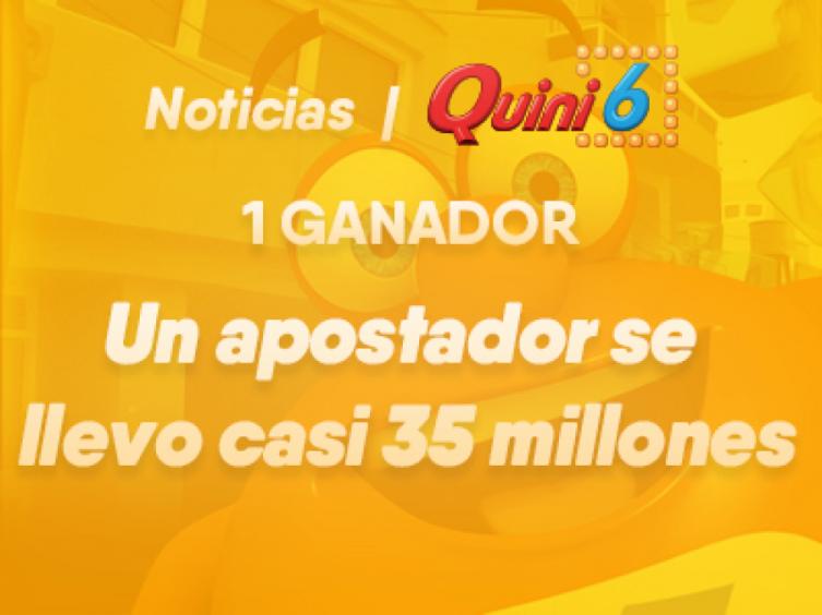 Un apostador se llevó casi 35 millones de pesos