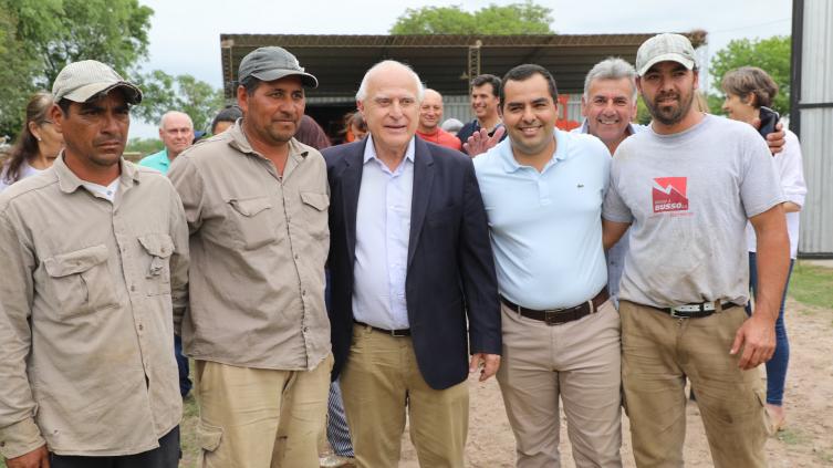 Lifschitz inauguró la planta potabilizadora de agua 