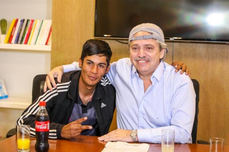 Alberto Fernández se reunió con el presidente de mesa discriminado