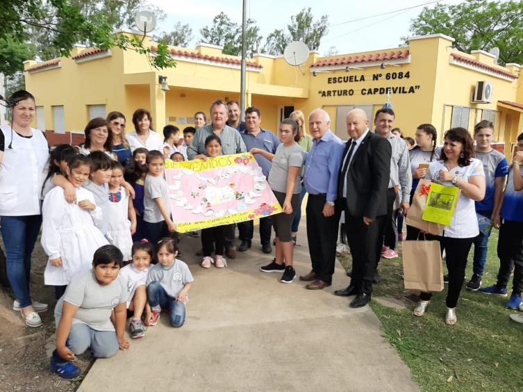 Lifschitz y Michlig completaron una recorrida por 8 localidades del Dpto. San Cristóbal
