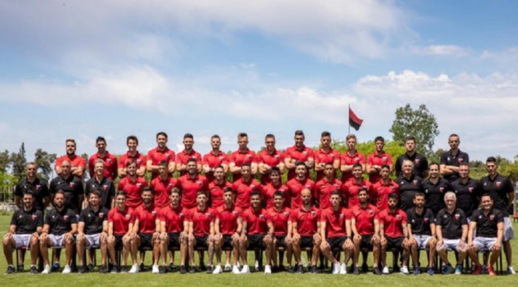 Final de Copa Sudamericana: la última foto del equipo de Colón antes de viajar a Asunción