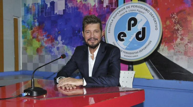 Tinelli está trabajando en acción social: 
