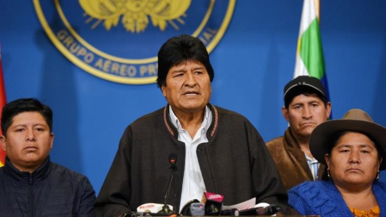 Evo Morales renunció a la presidencia de Bolivia