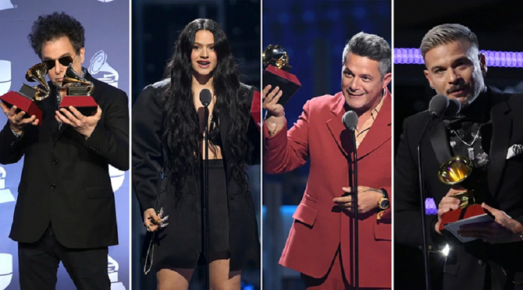 Latin Grammy 2019: todos los ganadores de la gala que premia a lo mejor de la música latina