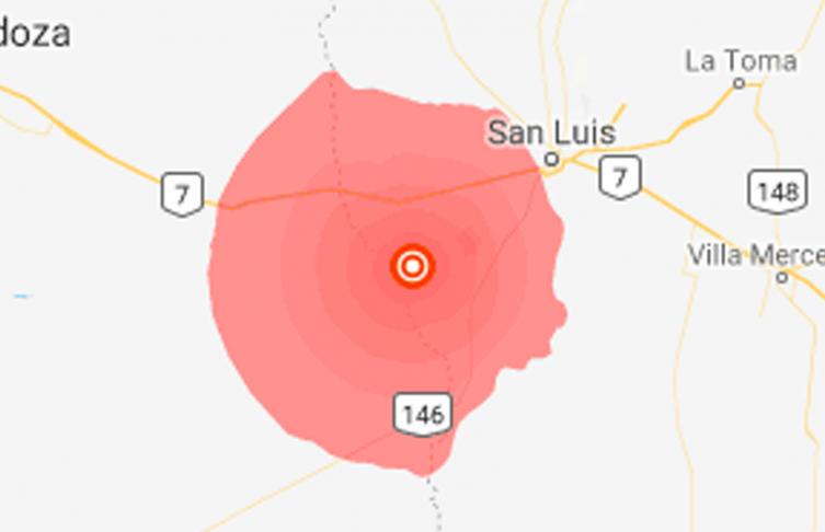 Un sismo de 6.3 sacudió Mendoza y San Luis