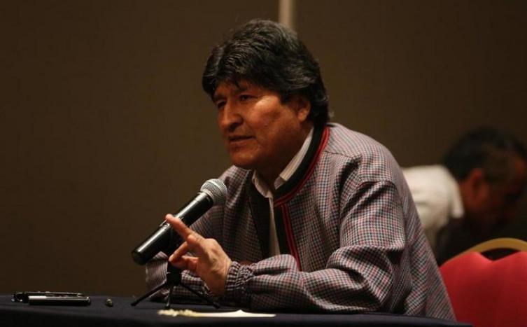 Evo Morales responsabilizó al actual gobierno de haber cometido 