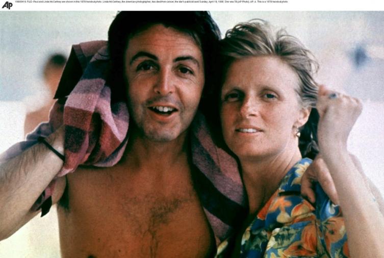 Salieron a la luz tres cartas reveladoras de Linda McCartney