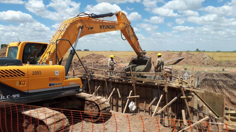 La provincia minimizó el riesgo hídrico en áreas urbanas
