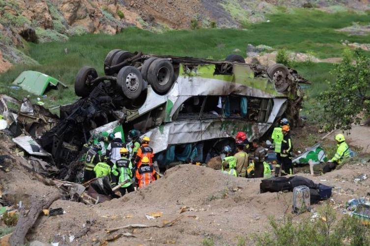 Chile: al menos 20 muertos tras la caída de un micro por un barranco