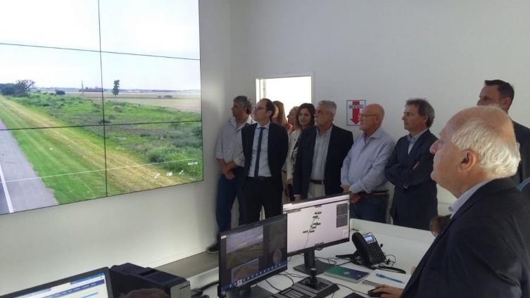 Lifschitz inauguró el sistema de tránsito inteligente