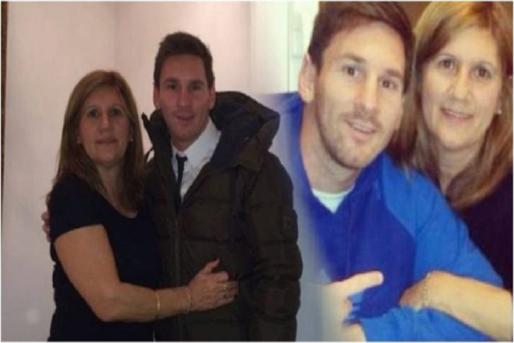 La mamá de Messi: 