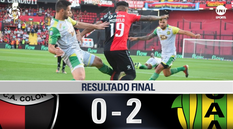 Con poco y nada Colón sufrió una dura derrota ante un rival directo en la tabla del descenso