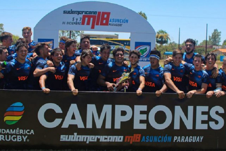 Los Pumitas M18 fueron campeones sudamericanos en Paraguay
