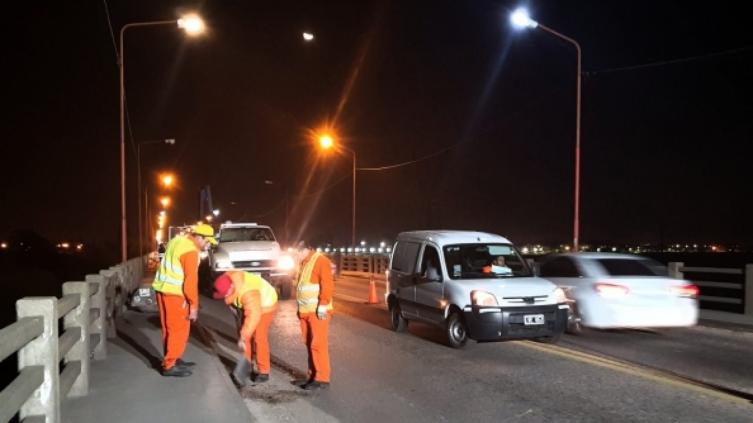 Vuelven los trabajos al Puente Carretero