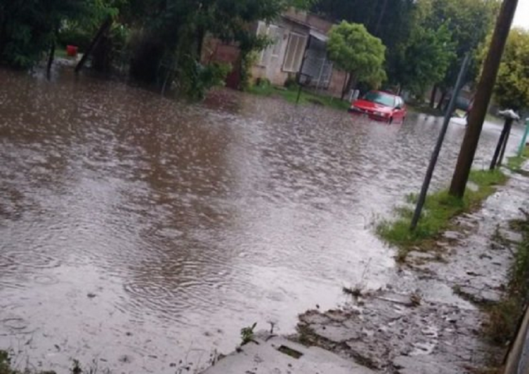 En Santo Tomé hubo récord de lluvia caída